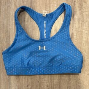Under Armour Women's Vibrant Blue Sports Bra